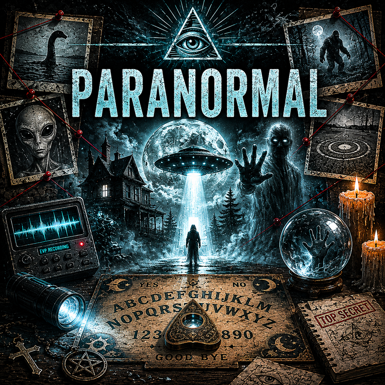 Paranormal deck artwork