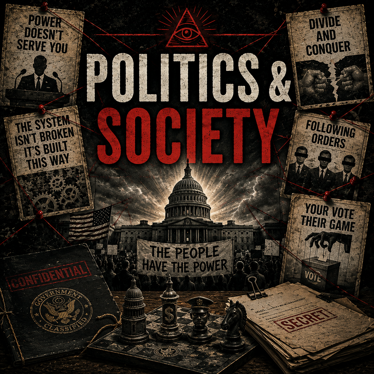 Politics and Society deck artwork